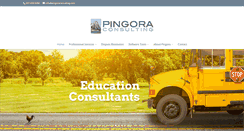 Desktop Screenshot of pingoraconsulting.com